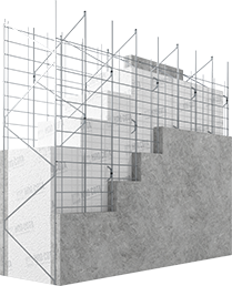 3D EPS PANEL SOTA-2 с минерало-базальтным утеплителем 250 мм